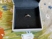Золотое кольцо с бриллиантами sokolov