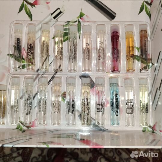 Редчайшие Пробники Avon Oriflame контейнеры