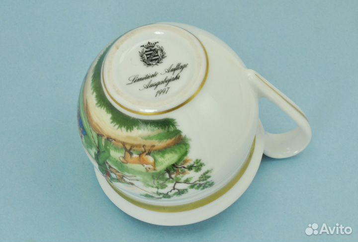 Коллекционная чашка фарфор Weimar Германия