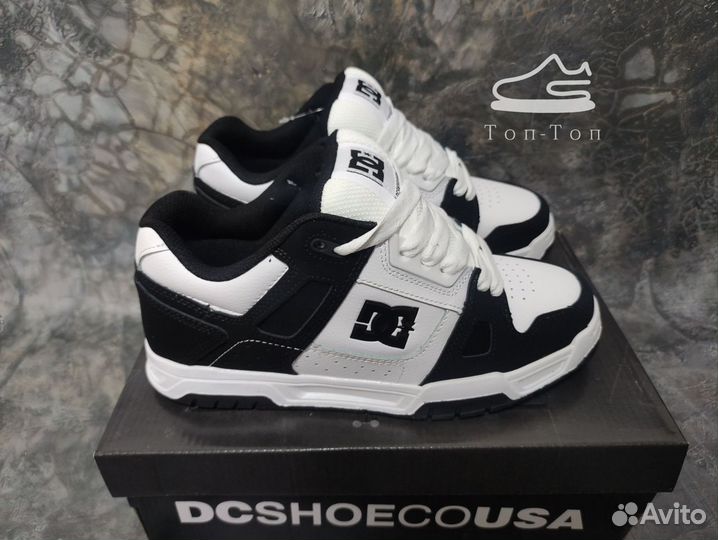 Dc Shoes Stag черно-белые