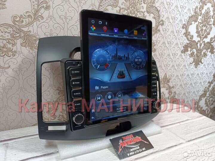 Магнитола Hyundai Elantra андроид Tesla новая