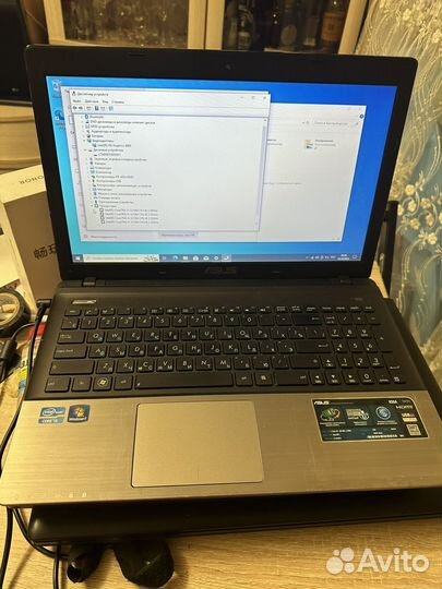 Asus K55, металл, Core i5 3210m/16gb/512gb SSD