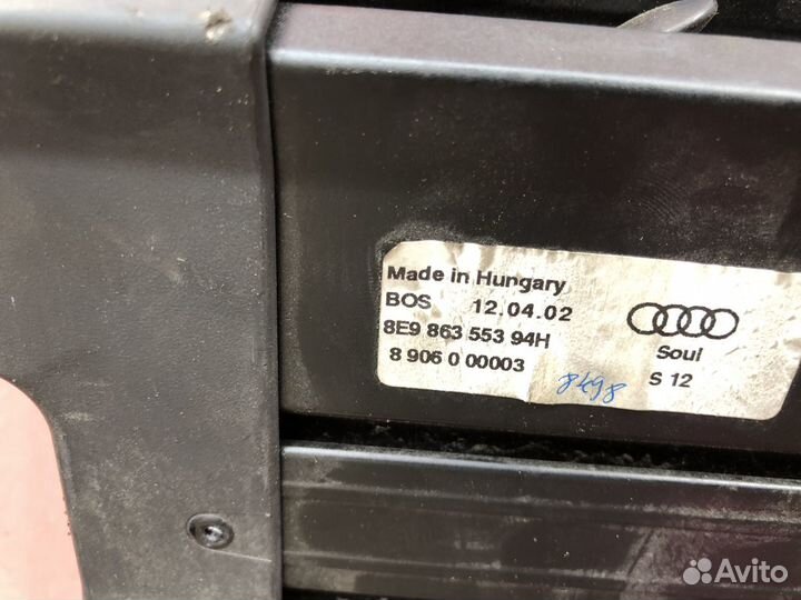 Шторка багажника Ауди А4 Б6, А4 Б7 универсал