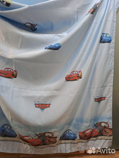 Комплект шторы и тюль tac 4 предмета