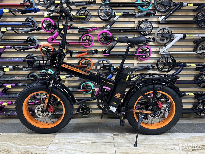 Электровелосипед Kugoo V4 Pro