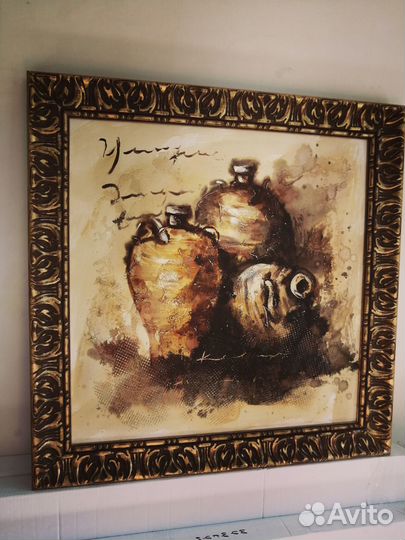 Картина маслом на холсте натюрморт