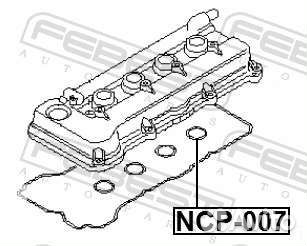 Кольцо уплотнительное NCP 007