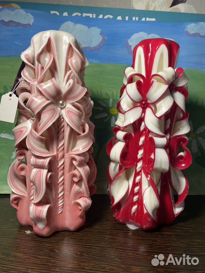 Резные свечи