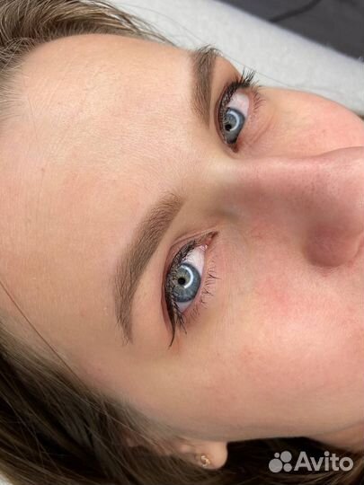 Перманентный макияж бровей губ век