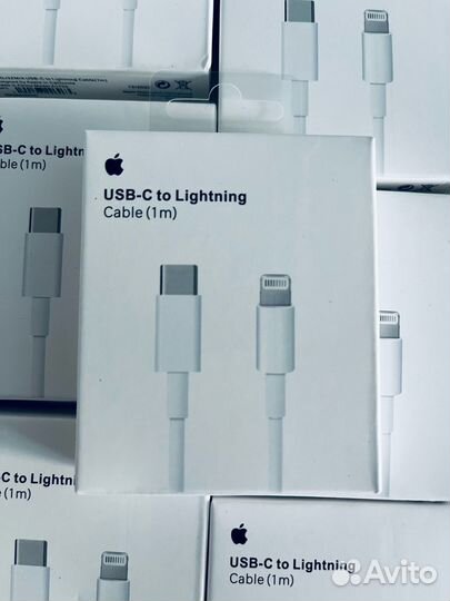 Кабель iPhone USB-C to lightning 1m