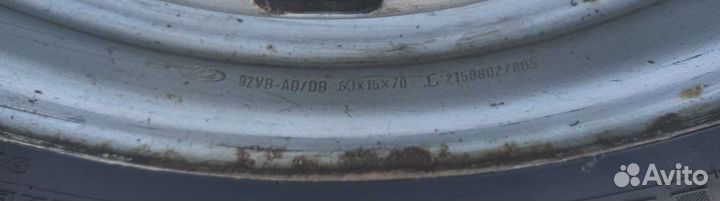 R15 Nokian Tyres Hakkapeliitta 10 195/70, PCD 6x180 DIA 138.8