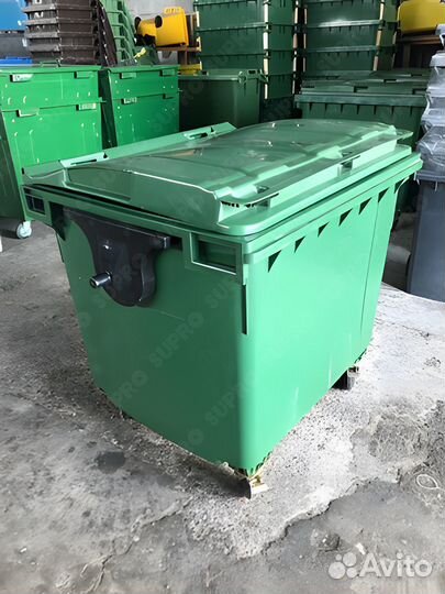 Мусорный бак 1100л Ш2315