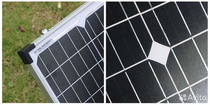 Солнечная раскладная панель Dokio 200w с упорами