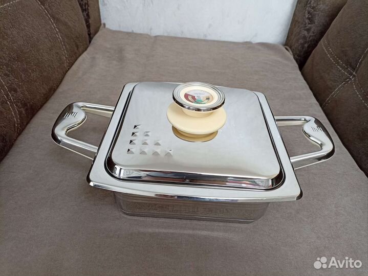 Квадро Сковорода сотейник Zepter Все виды плит