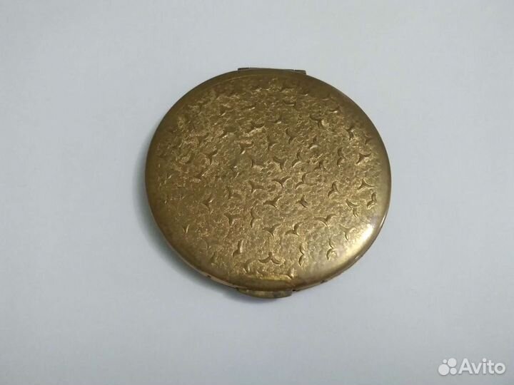 Пудреница СССР (латунь)