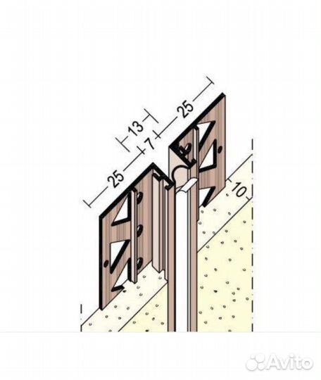 Профиль деформационного шва