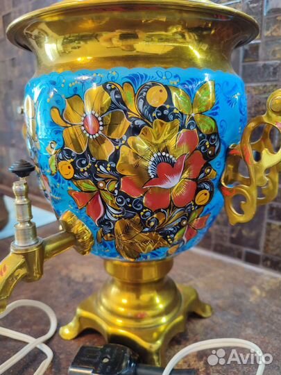 Самовар электрический расписной