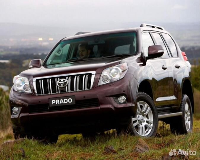 Новые стекла фар Toyota Land Cruiser prado 120 150
