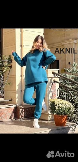 Спортивный костюм на флисе размер 50