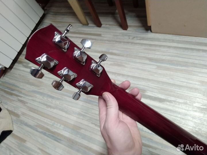 Акустическая гитара fender squier