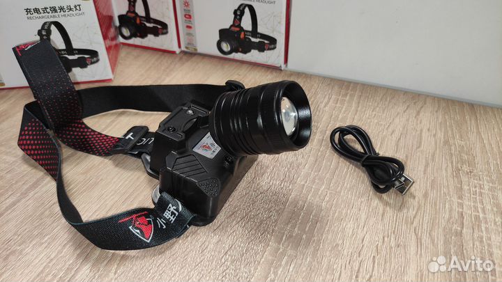 Яркий и мощный налобный фонарь Т58