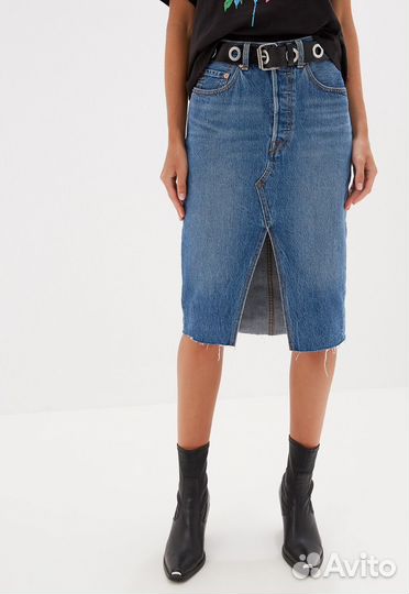 Юбка джинсовая levis 27