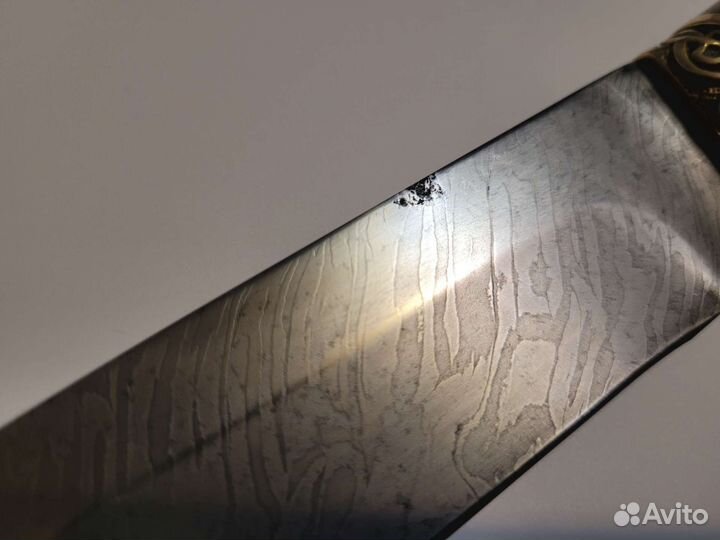 Нож дамаск