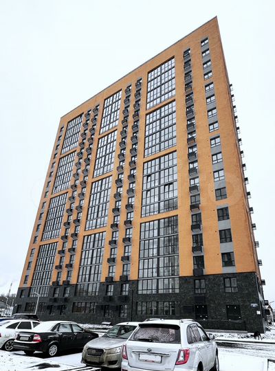 3-к. квартира, 52,1 м², 2/17 эт.