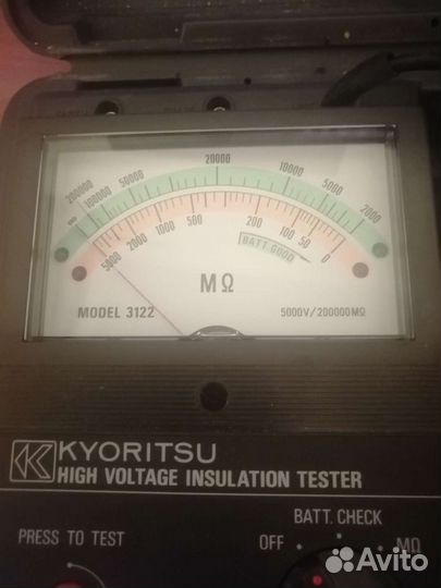 Мегаомметр Kyoritsu 3122