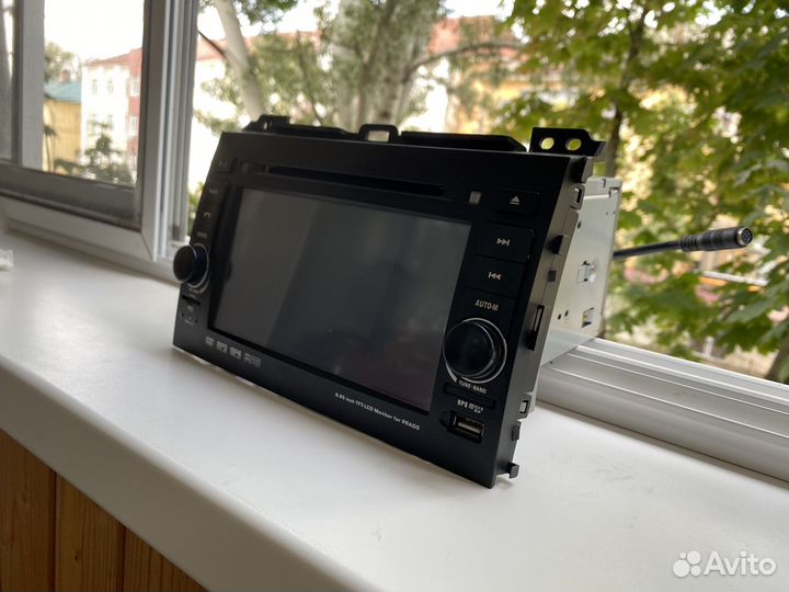 Штатная магнитола toyota land cruiser 200