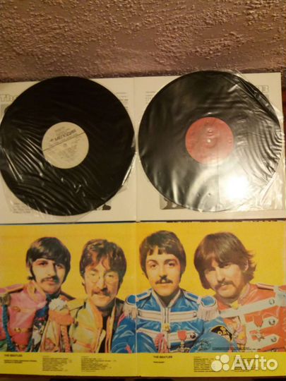 Виниловые пластинки THE beatles в отл. сост