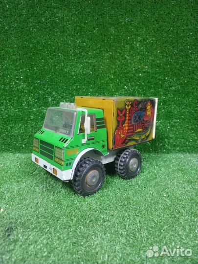 Заводная машинка Зоопарк Pony СССР жесть