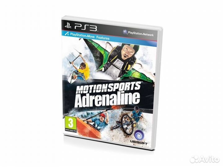 MotionSports Адреналин, английский (PS3)