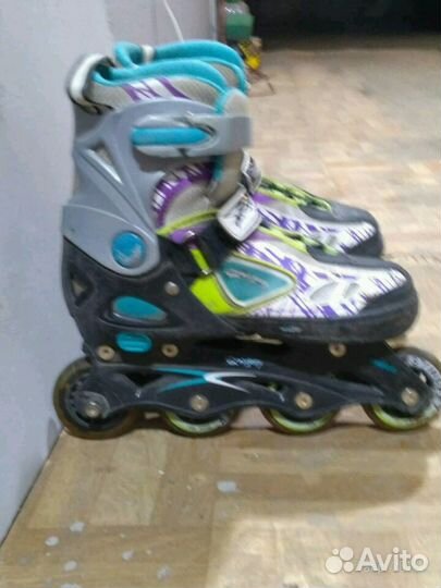 Коньки роликовые размер 37-39