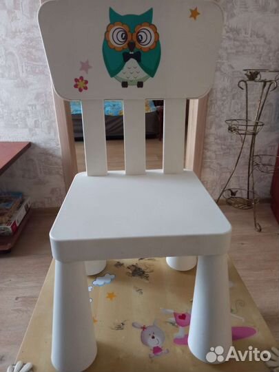 Столик детский Икея со стульями