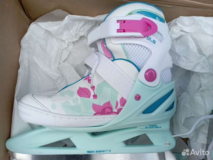 Коньки детские раздвижные