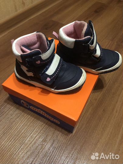 Демисезонные ботинки,25 размер