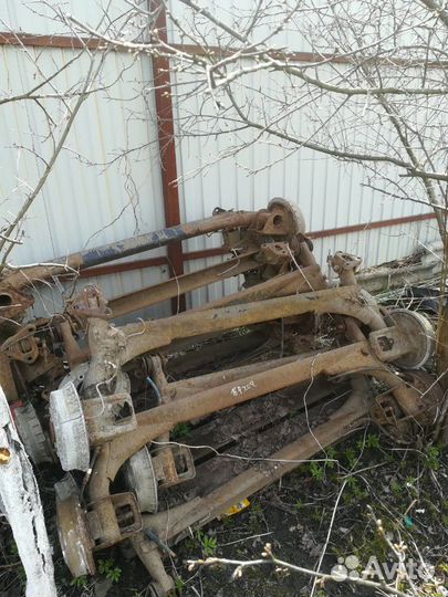 На телегу балка ваз