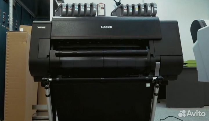 Печатный станок для холстов, плёнок, банера, бумаг