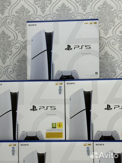 50 игр / Новая Sony PS5 Slim 1Tb 2025 года