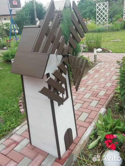 Мельница декоративная для сада