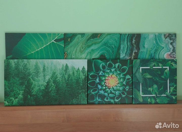 Набор из 6 картин