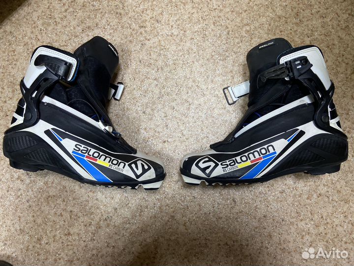 Лыжные ботинки salomon rs carbon skate