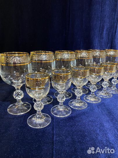 Бокалы Чехия Богемия