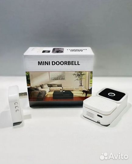 Видеозвонок беспроводной на дверь mini doorbell