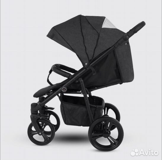 Коляска прогулочная Camarelo Eze Чёрный меланж
