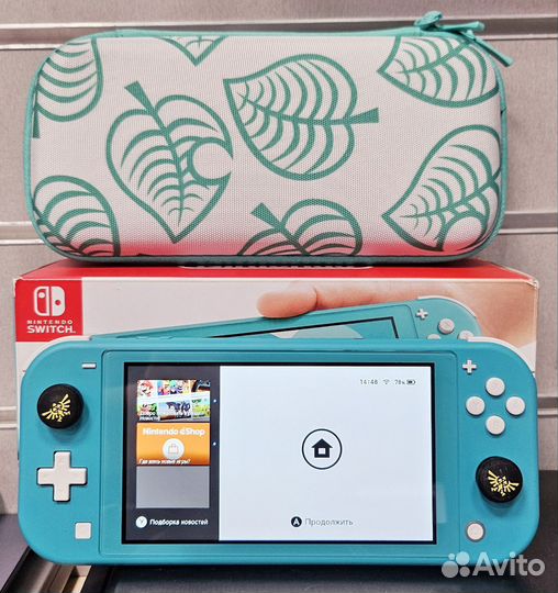 Прошитый Nintendo Switch Lite 64G / Аксессуары