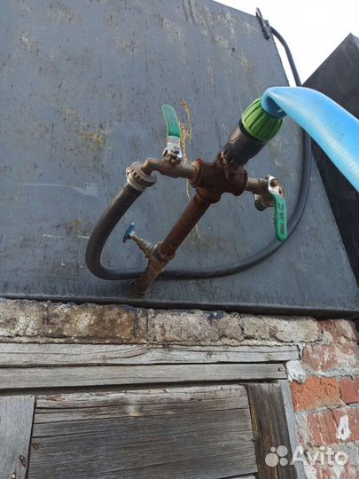 Бак для воды металлический