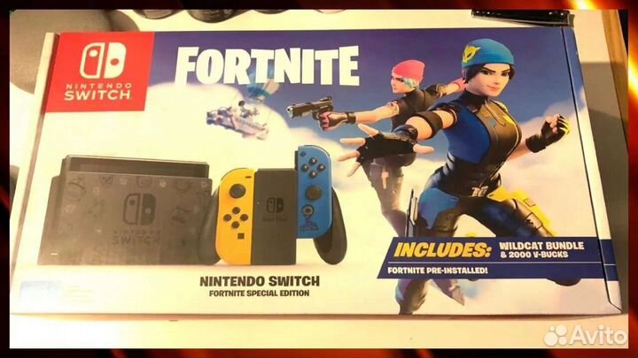 Nintendo switch fortnite edition