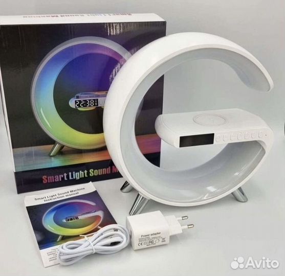 Ночник с беспроводной зарядкой